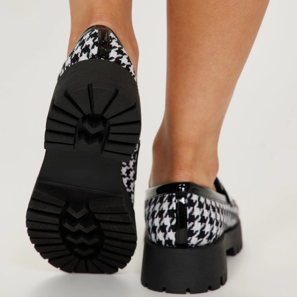 Houndstooth print shoes - Picture 4 of 8
